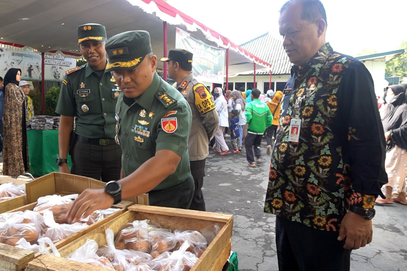 Kasrem 073/Mkt Kunjungi Kodim 0715/Kendal